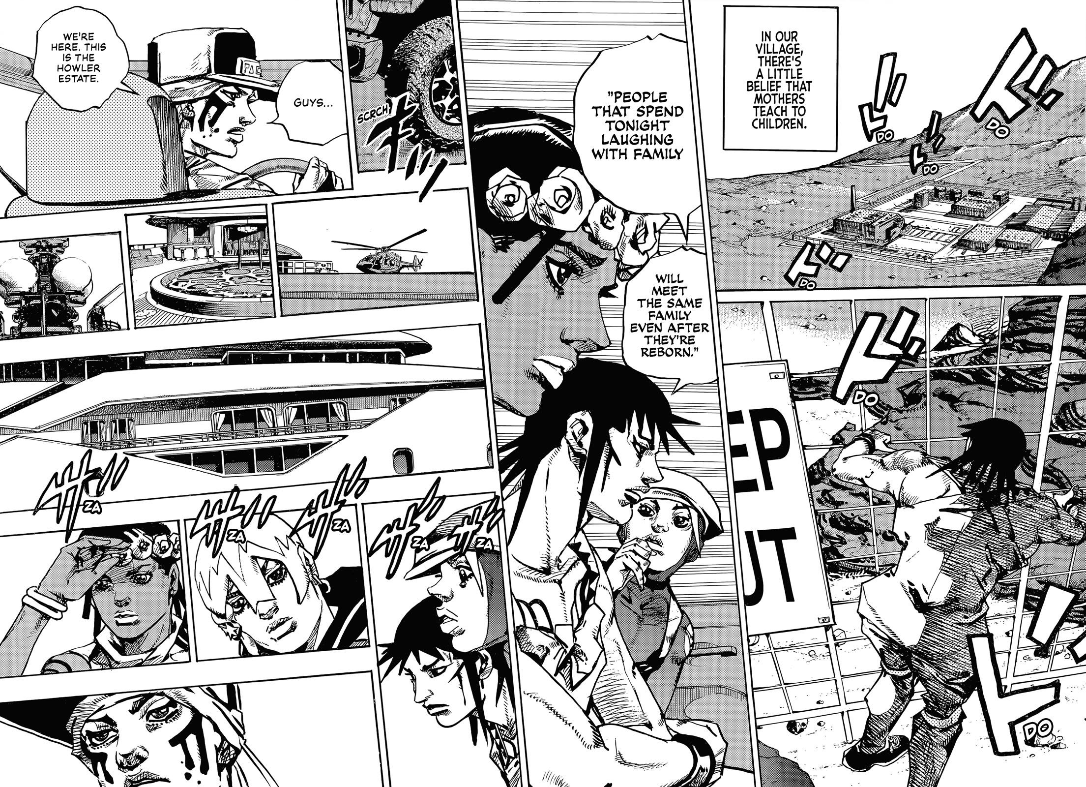 JoJo's Bizarre Adventure Part 9 - The JOJOLands Chapter 22 page 7 - Chapter 22: Dolphin Bank's Debt Collection Part 1