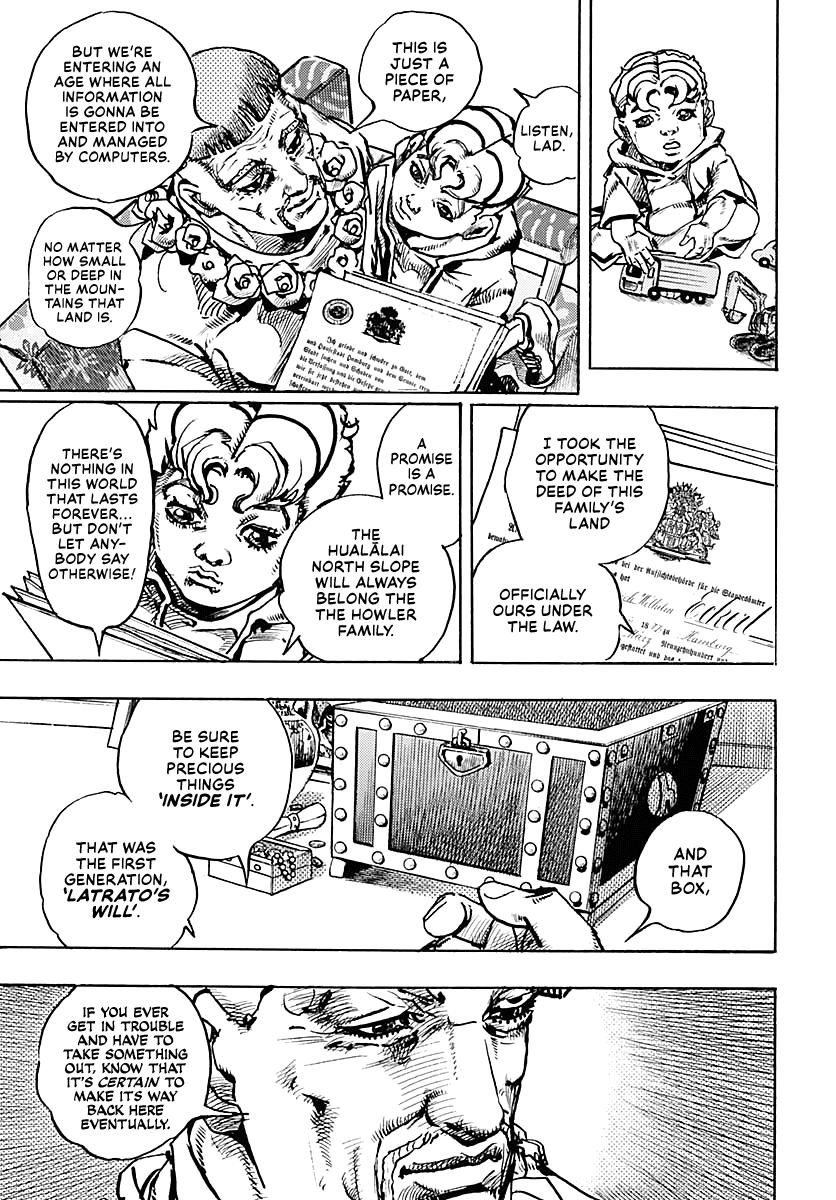JoJo's Bizarre Adventure Part 9 - The JOJOLands Chapter 23 page 10 - Chapter 23: Dolphin Bank's Debt Collection Part 2