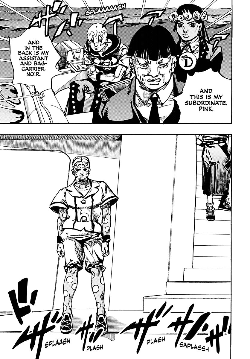 JoJo's Bizarre Adventure Part 9 - The JOJOLands Chapter 23 page 14 - Chapter 23: Dolphin Bank's Debt Collection Part 2