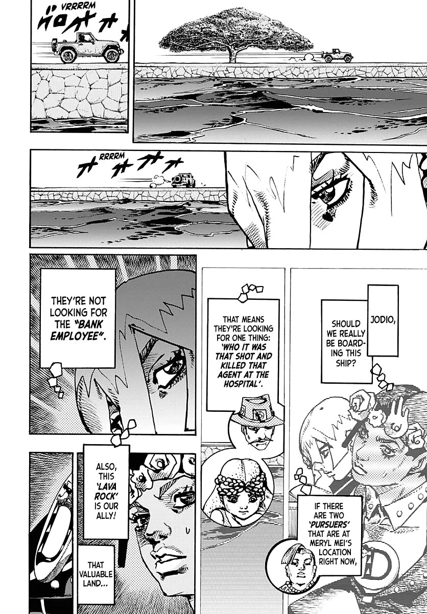 JoJo's Bizarre Adventure Part 9 - The JOJOLands Chapter 23 page 15 - Chapter 23: Dolphin Bank's Debt Collection Part 2