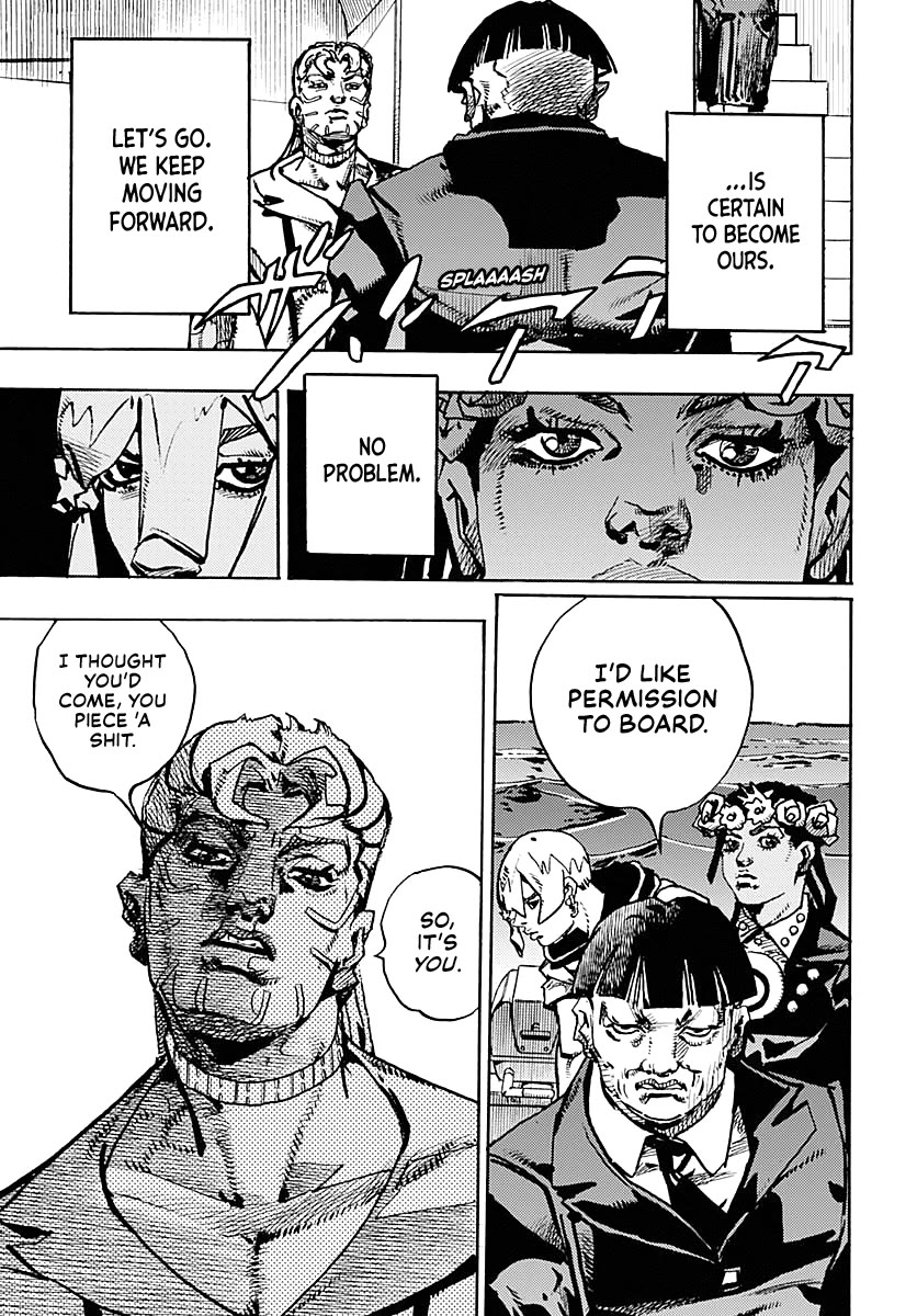 JoJo's Bizarre Adventure Part 9 - The JOJOLands Chapter 23 page 16 - Chapter 23: Dolphin Bank's Debt Collection Part 2