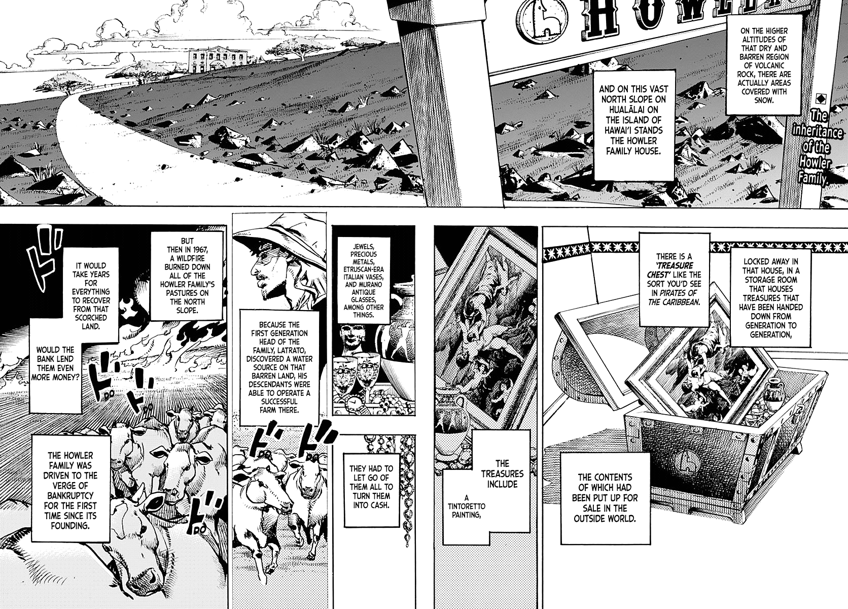JoJo's Bizarre Adventure Part 9 - The JOJOLands Chapter 23 page 2 - Chapter 23: Dolphin Bank's Debt Collection Part 2