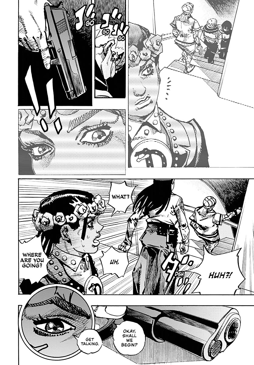 JoJo's Bizarre Adventure Part 9 - The JOJOLands Chapter 23 page 20 - Chapter 23: Dolphin Bank's Debt Collection Part 2