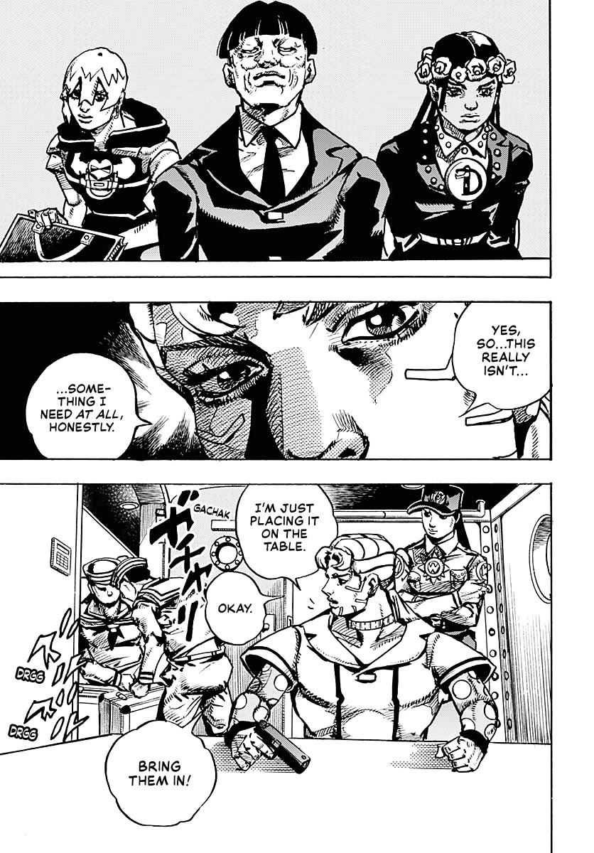 JoJo's Bizarre Adventure Part 9 - The JOJOLands Chapter 23 page 23 - Chapter 23: Dolphin Bank's Debt Collection Part 2