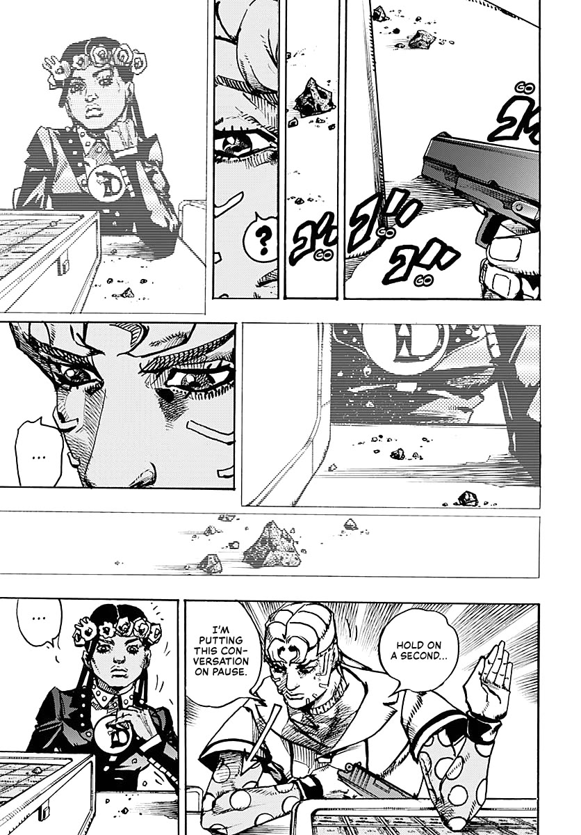JoJo's Bizarre Adventure Part 9 - The JOJOLands Chapter 23 page 36 - Chapter 23: Dolphin Bank's Debt Collection Part 2