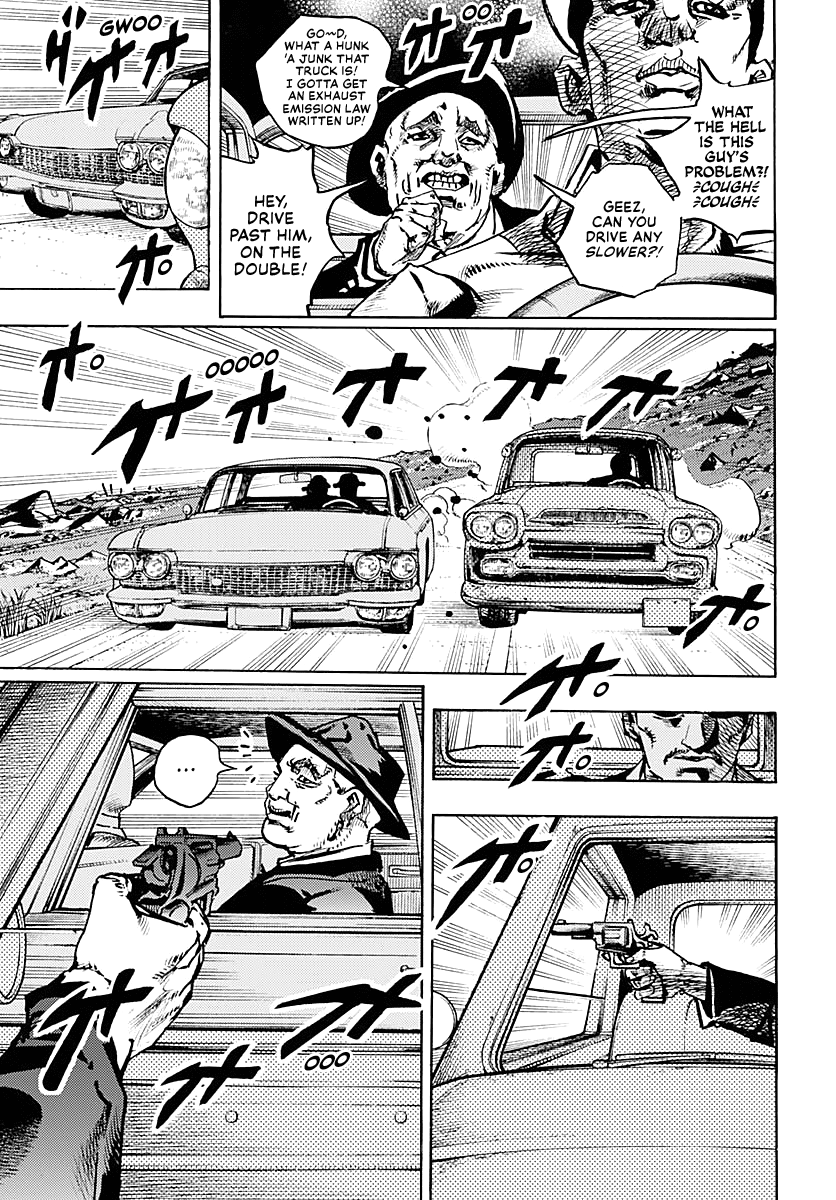 JoJo's Bizarre Adventure Part 9 - The JOJOLands Chapter 23 page 6 - Chapter 23: Dolphin Bank's Debt Collection Part 2