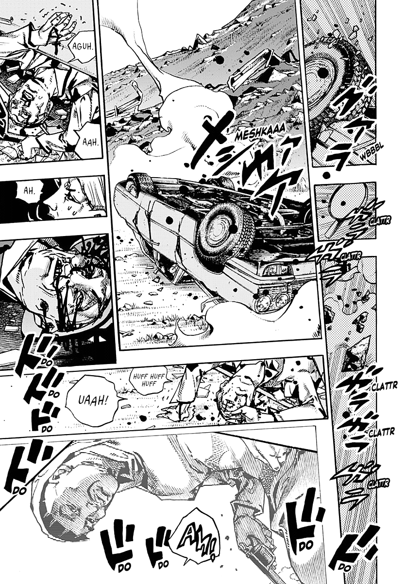 JoJo's Bizarre Adventure Part 9 - The JOJOLands Chapter 23 page 8 - Chapter 23: Dolphin Bank's Debt Collection Part 2