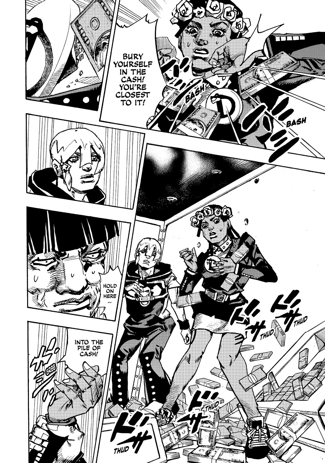JoJo's Bizarre Adventure Part 9 - The JOJOLands Chapter 24 page 10 - Chapter 24: Dolphin Bank's Debt Collection Part 3