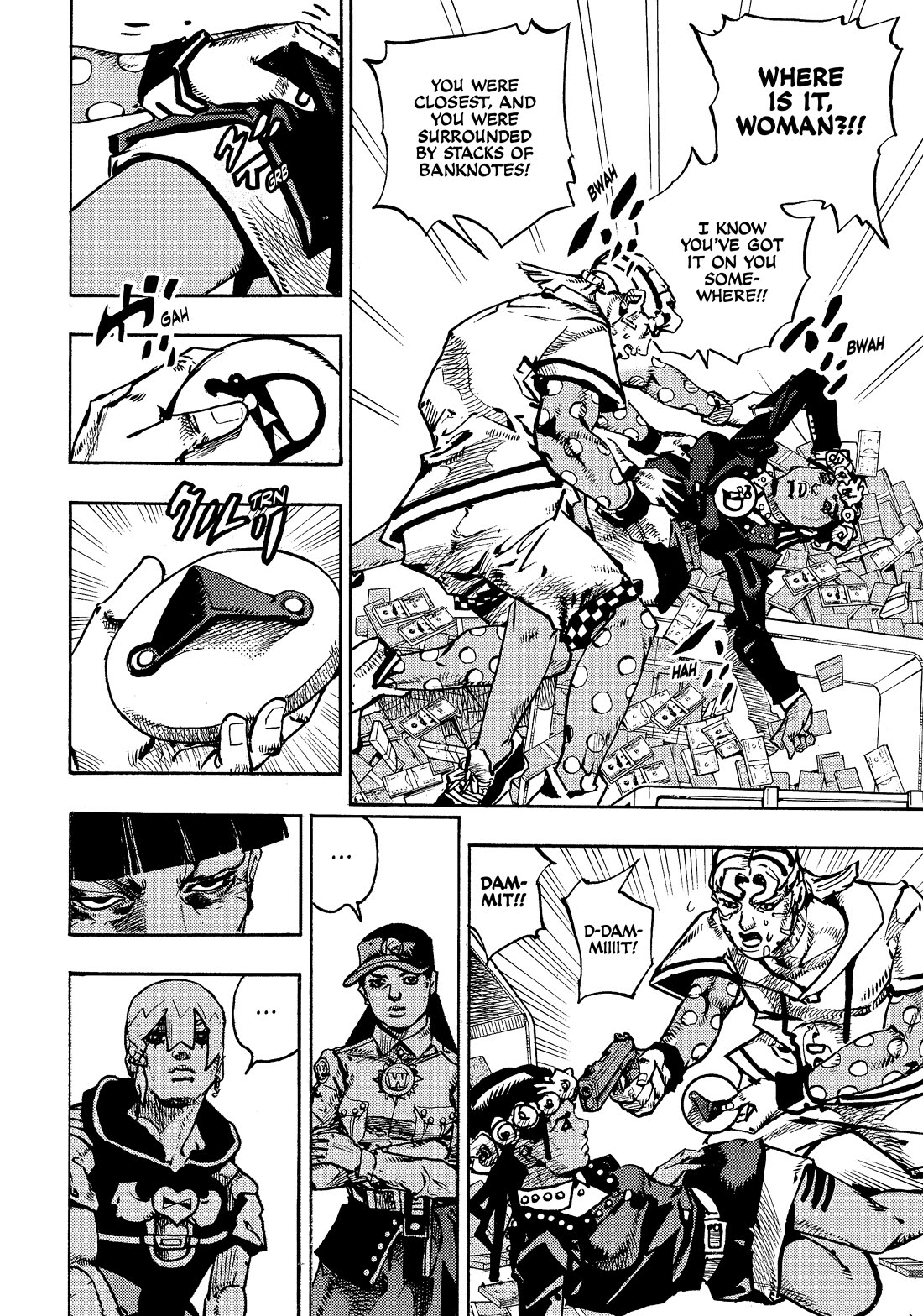 JoJo's Bizarre Adventure Part 9 - The JOJOLands Chapter 24 page 16 - Chapter 24: Dolphin Bank's Debt Collection Part 3