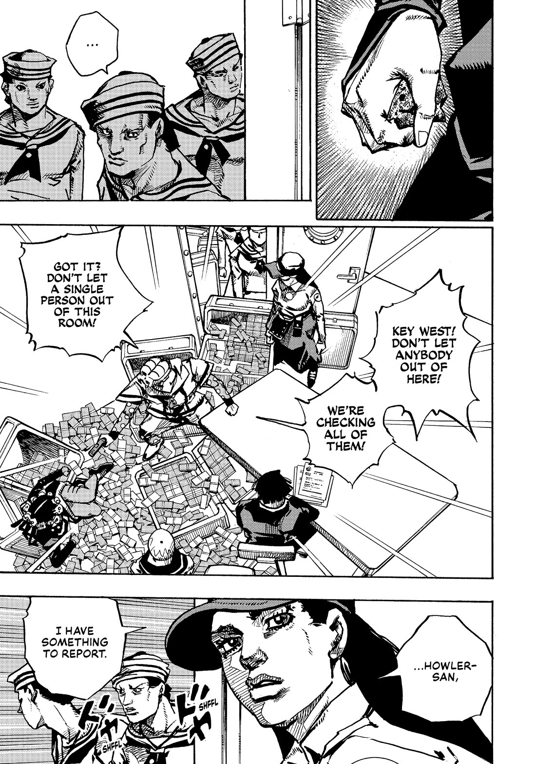 JoJo's Bizarre Adventure Part 9 - The JOJOLands Chapter 24 page 17 - Chapter 24: Dolphin Bank's Debt Collection Part 3