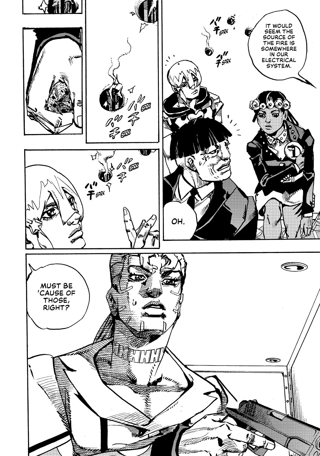 JoJo's Bizarre Adventure Part 9 - The JOJOLands Chapter 24 page 20 - Chapter 24: Dolphin Bank's Debt Collection Part 3