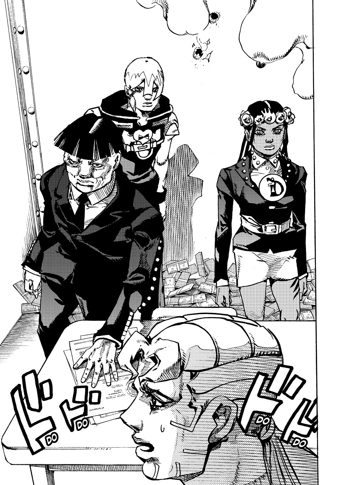 JoJo's Bizarre Adventure Part 9 - The JOJOLands Chapter 24 page 21 - Chapter 24: Dolphin Bank's Debt Collection Part 3