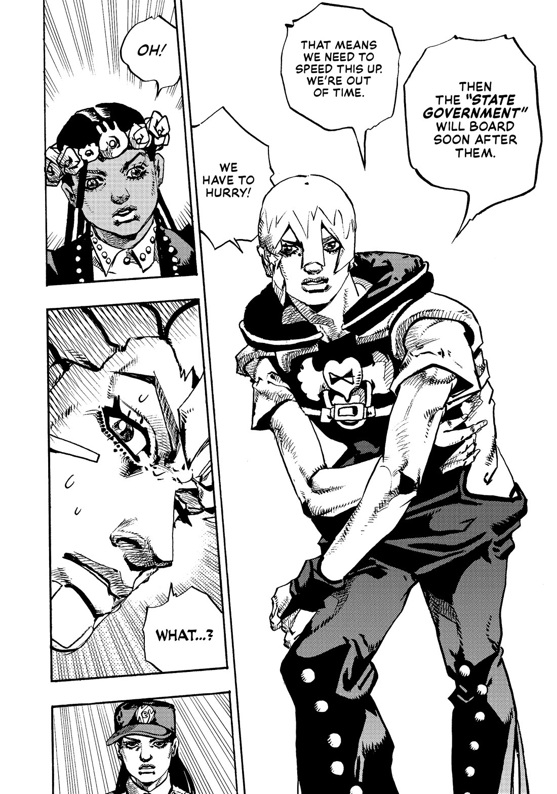 JoJo's Bizarre Adventure Part 9 - The JOJOLands Chapter 24 page 23 - Chapter 24: Dolphin Bank's Debt Collection Part 3