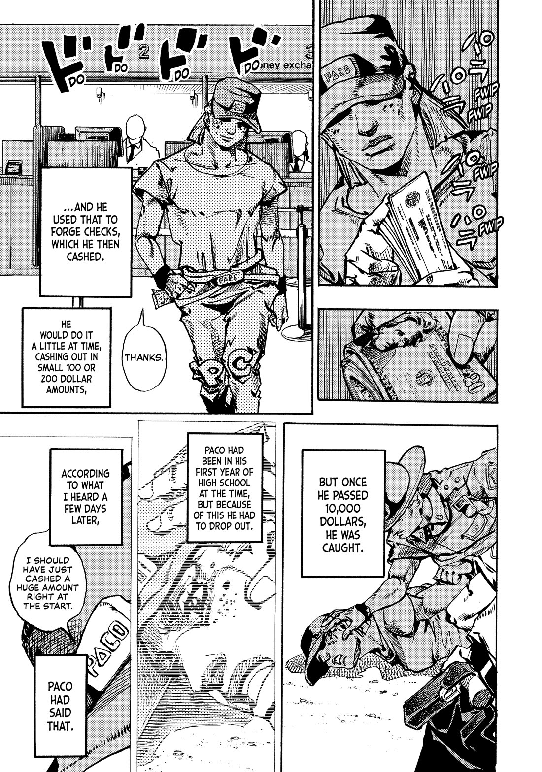 JoJo's Bizarre Adventure Part 9 - The JOJOLands Chapter 24 page 31 - Chapter 24: Dolphin Bank's Debt Collection Part 3