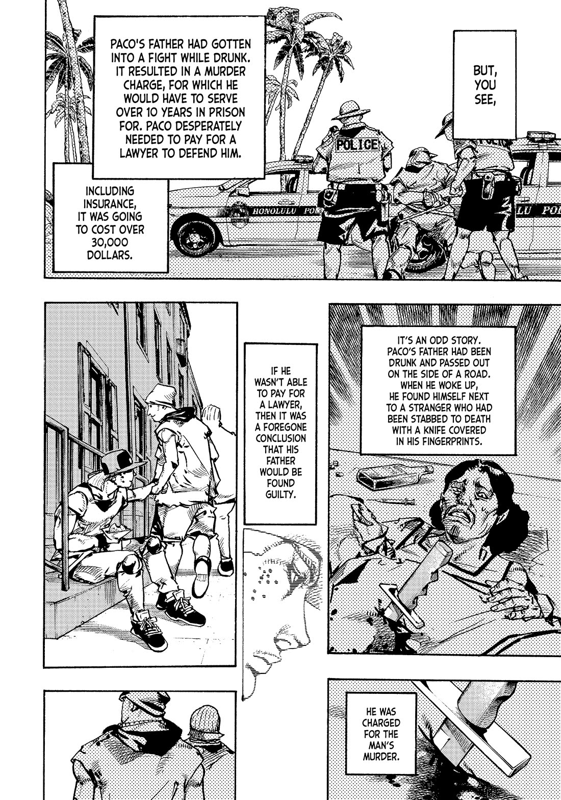 JoJo's Bizarre Adventure Part 9 - The JOJOLands Chapter 24 page 32 - Chapter 24: Dolphin Bank's Debt Collection Part 3