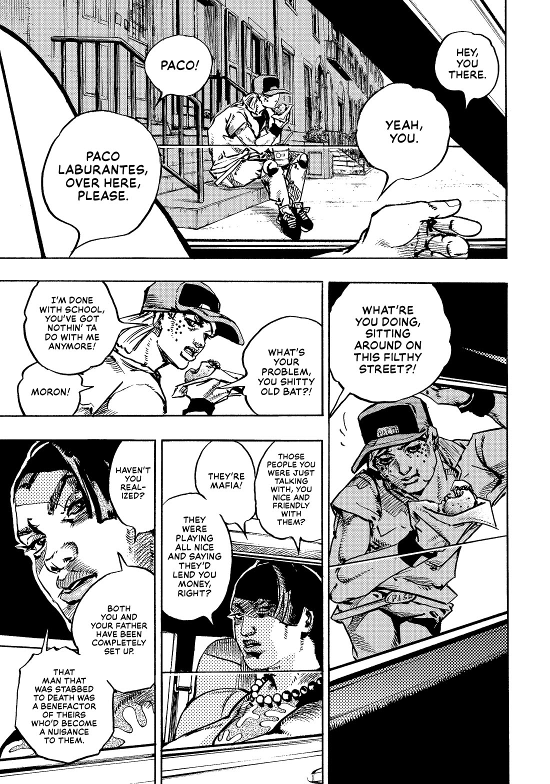 JoJo's Bizarre Adventure Part 9 - The JOJOLands Chapter 24 page 33 - Chapter 24: Dolphin Bank's Debt Collection Part 3