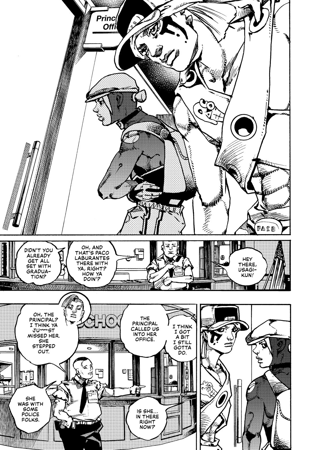 JoJo's Bizarre Adventure Part 9 - The JOJOLands Chapter 24 page 35 - Chapter 24: Dolphin Bank's Debt Collection Part 3
