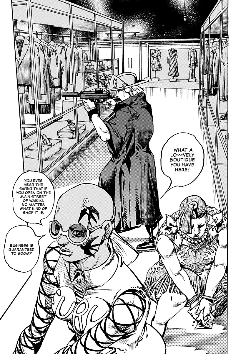 JoJo's Bizarre Adventure Part 9 - The JOJOLands Chapter 25 page 10 - Chapter 25: Laem Chabang's Investigation