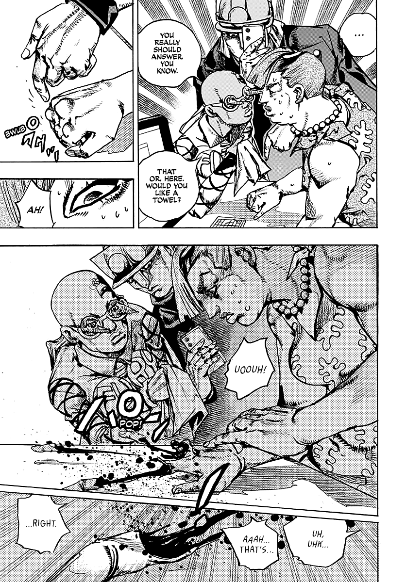 JoJo's Bizarre Adventure Part 9 - The JOJOLands Chapter 25 page 17 - Chapter 25: Laem Chabang's Investigation