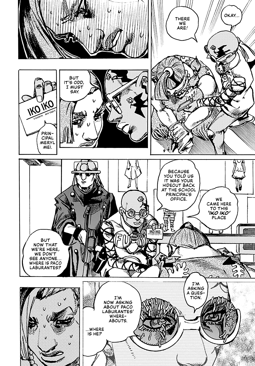 JoJo's Bizarre Adventure Part 9 - The JOJOLands Chapter 25 page 18 - Chapter 25: Laem Chabang's Investigation