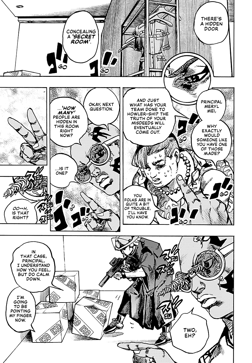 JoJo's Bizarre Adventure Part 9 - The JOJOLands Chapter 25 page 21 - Chapter 25: Laem Chabang's Investigation