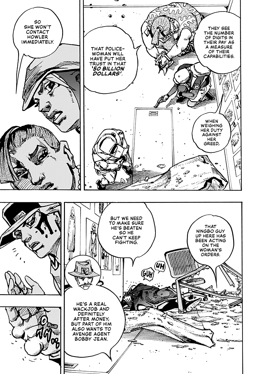 JoJo's Bizarre Adventure Part 9 - The JOJOLands Chapter 26 page 10 - Chapter 26: Paco VS Ningbo Part 1
