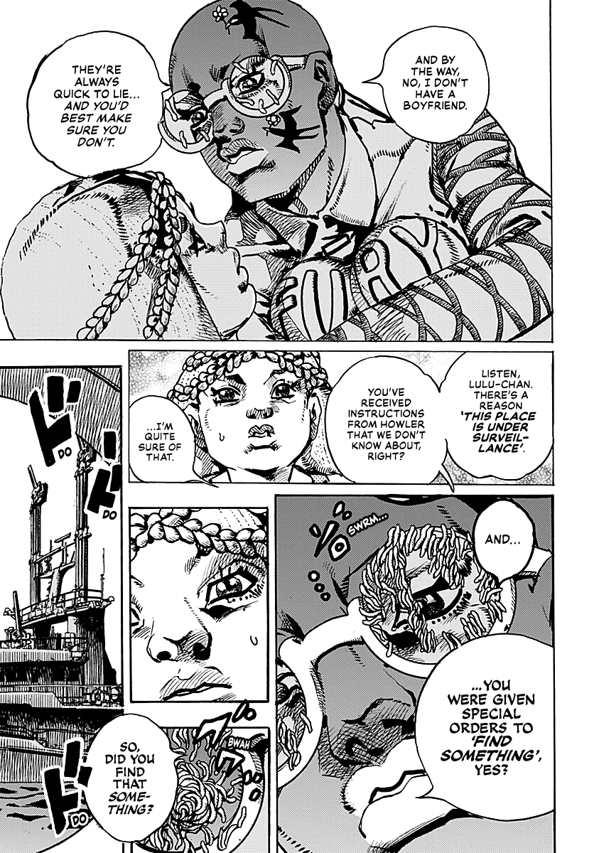 JoJo's Bizarre Adventure Part 9 - The JOJOLands Chapter 26 page 12 - Chapter 26: Paco VS Ningbo Part 1