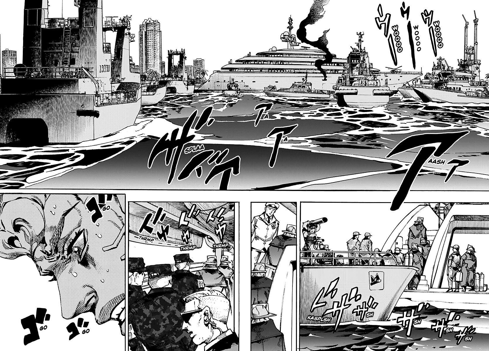 JoJo's Bizarre Adventure Part 9 - The JOJOLands Chapter 26 page 13 - Chapter 26: Paco VS Ningbo Part 1