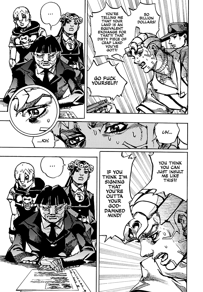 JoJo's Bizarre Adventure Part 9 - The JOJOLands Chapter 26 page 16 - Chapter 26: Paco VS Ningbo Part 1
