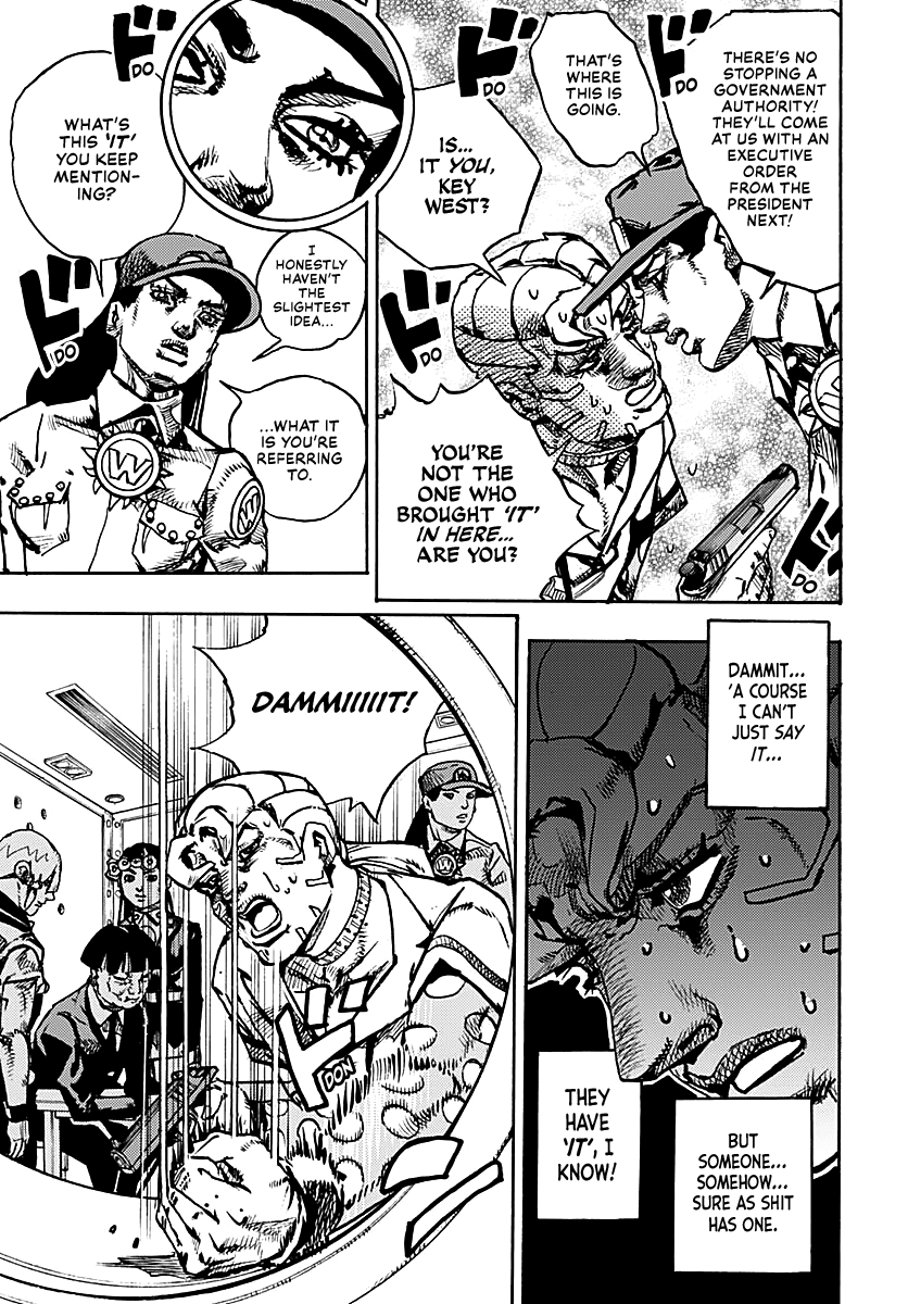JoJo's Bizarre Adventure Part 9 - The JOJOLands Chapter 26 page 18 - Chapter 26: Paco VS Ningbo Part 1