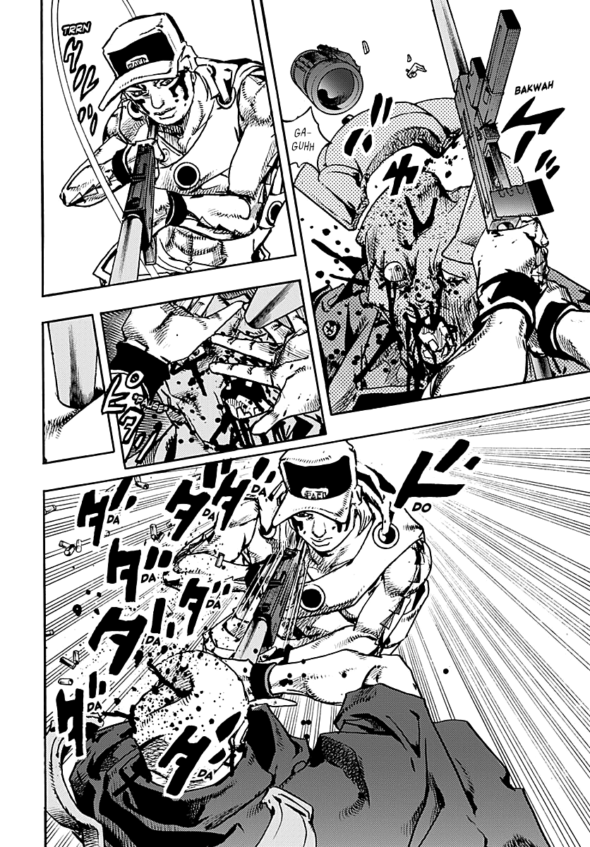 JoJo's Bizarre Adventure Part 9 - The JOJOLands Chapter 26 page 25 - Chapter 26: Paco VS Ningbo Part 1