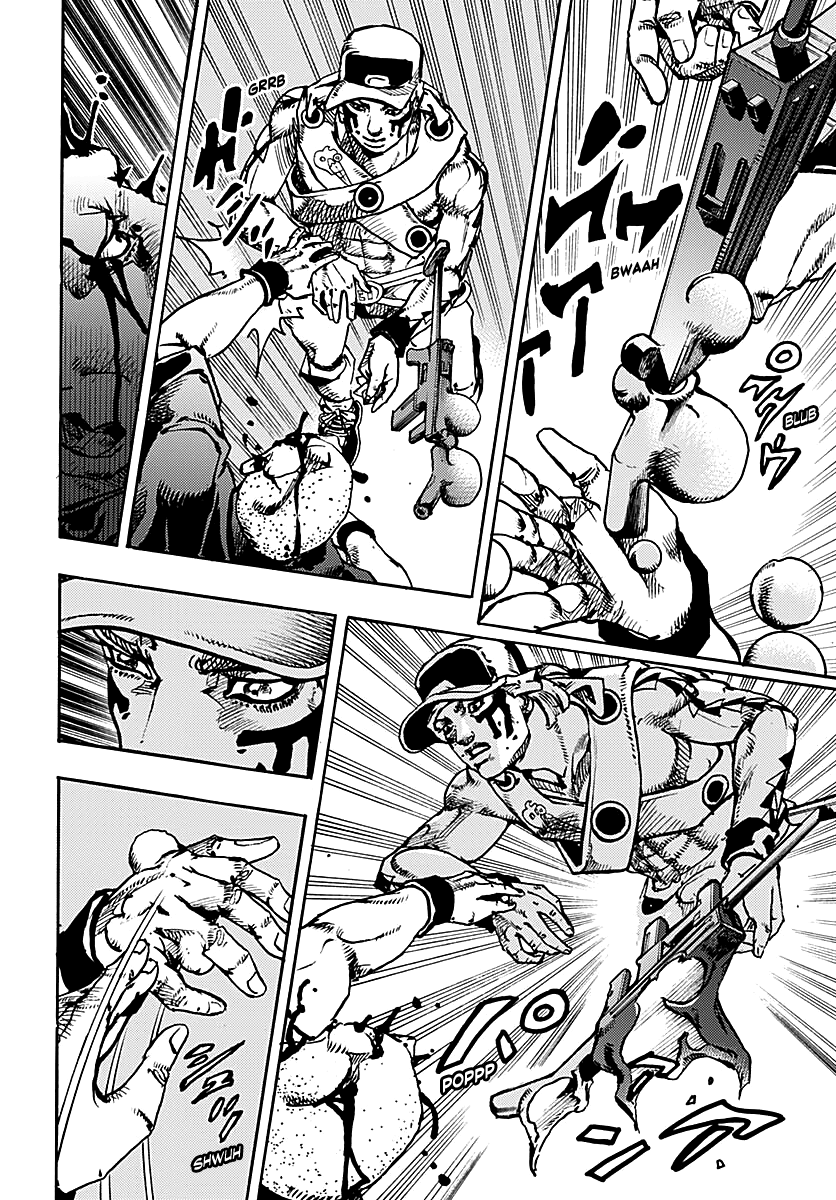 JoJo's Bizarre Adventure Part 9 - The JOJOLands Chapter 26 page 27 - Chapter 26: Paco VS Ningbo Part 1