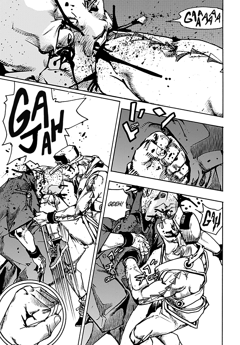 JoJo's Bizarre Adventure Part 9 - The JOJOLands Chapter 26 page 32 - Chapter 26: Paco VS Ningbo Part 1