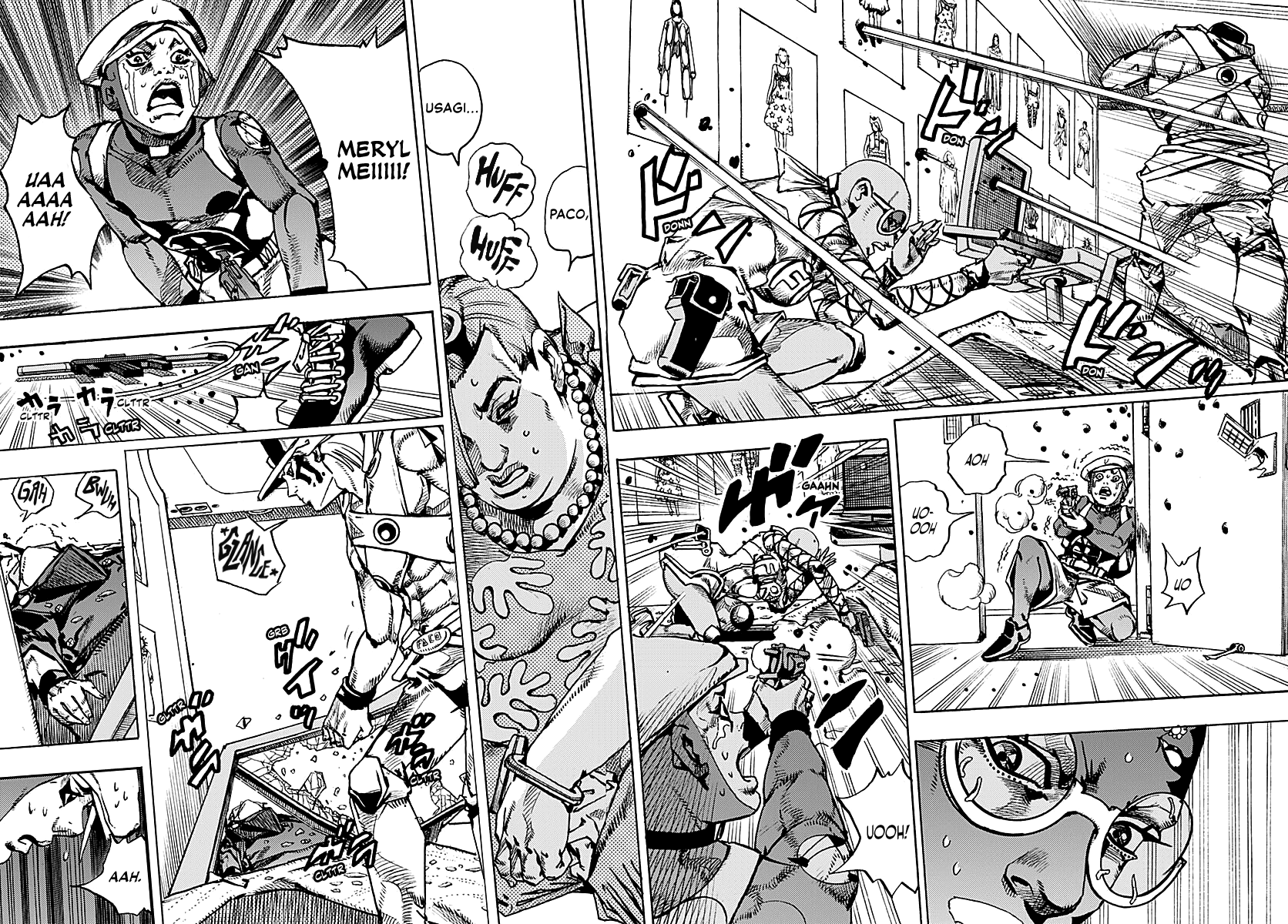 JoJo's Bizarre Adventure Part 9 - The JOJOLands Chapter 26 page 6 - Chapter 26: Paco VS Ningbo Part 1