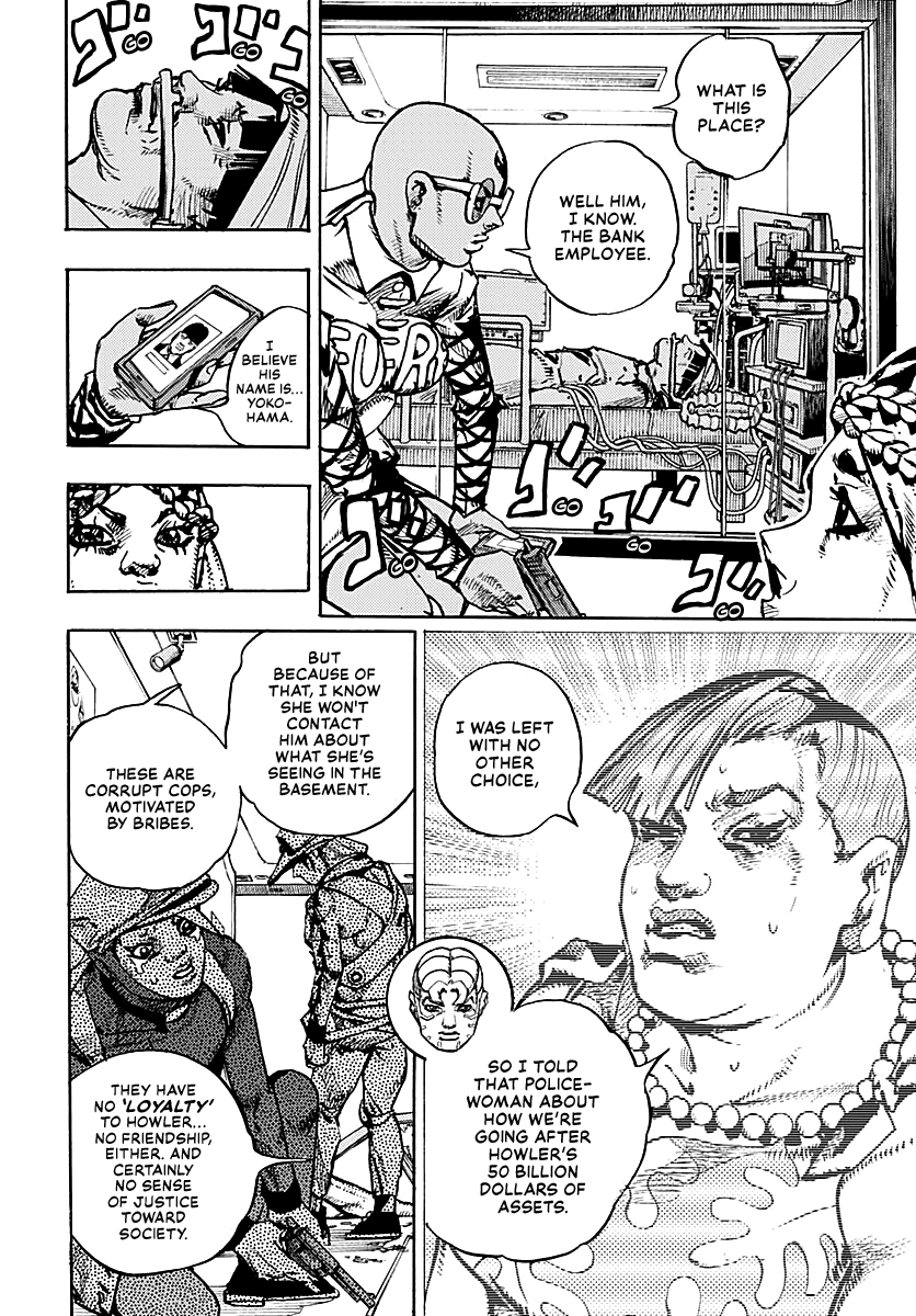 JoJo's Bizarre Adventure Part 9 - The JOJOLands Chapter 26 page 9 - Chapter 26: Paco VS Ningbo Part 1