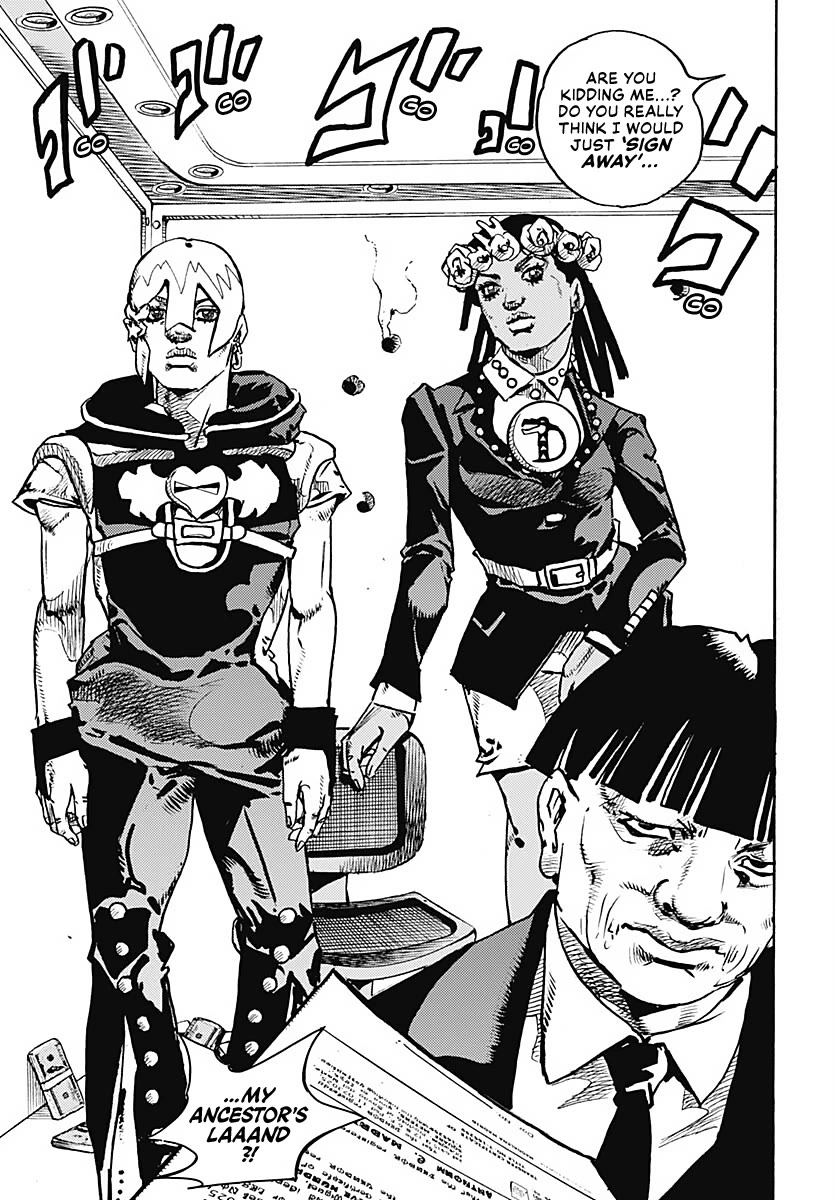 JoJo's Bizarre Adventure Part 9 - The JOJOLands Chapter 27 page 17 - Chapter 27: Paco VS Ningbo Part 2