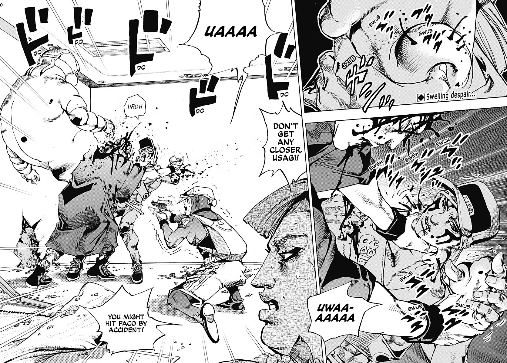 JoJo's Bizarre Adventure Part 9 - The JOJOLands Chapter 27 page 3 - Chapter 27: Paco VS Ningbo Part 2
