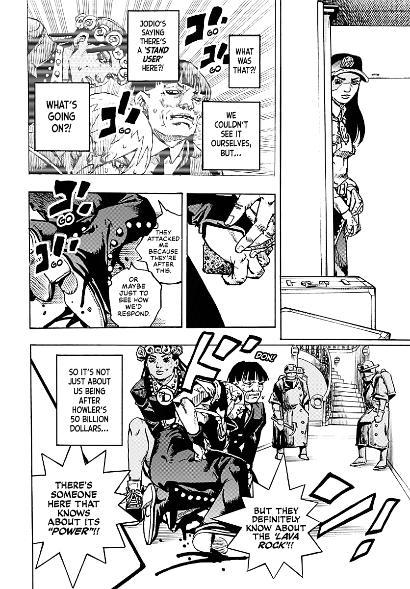 JoJo's Bizarre Adventure Part 9 - The JOJOLands Chapter 28 page 11 - Chapter 28: Dignity and Instruction