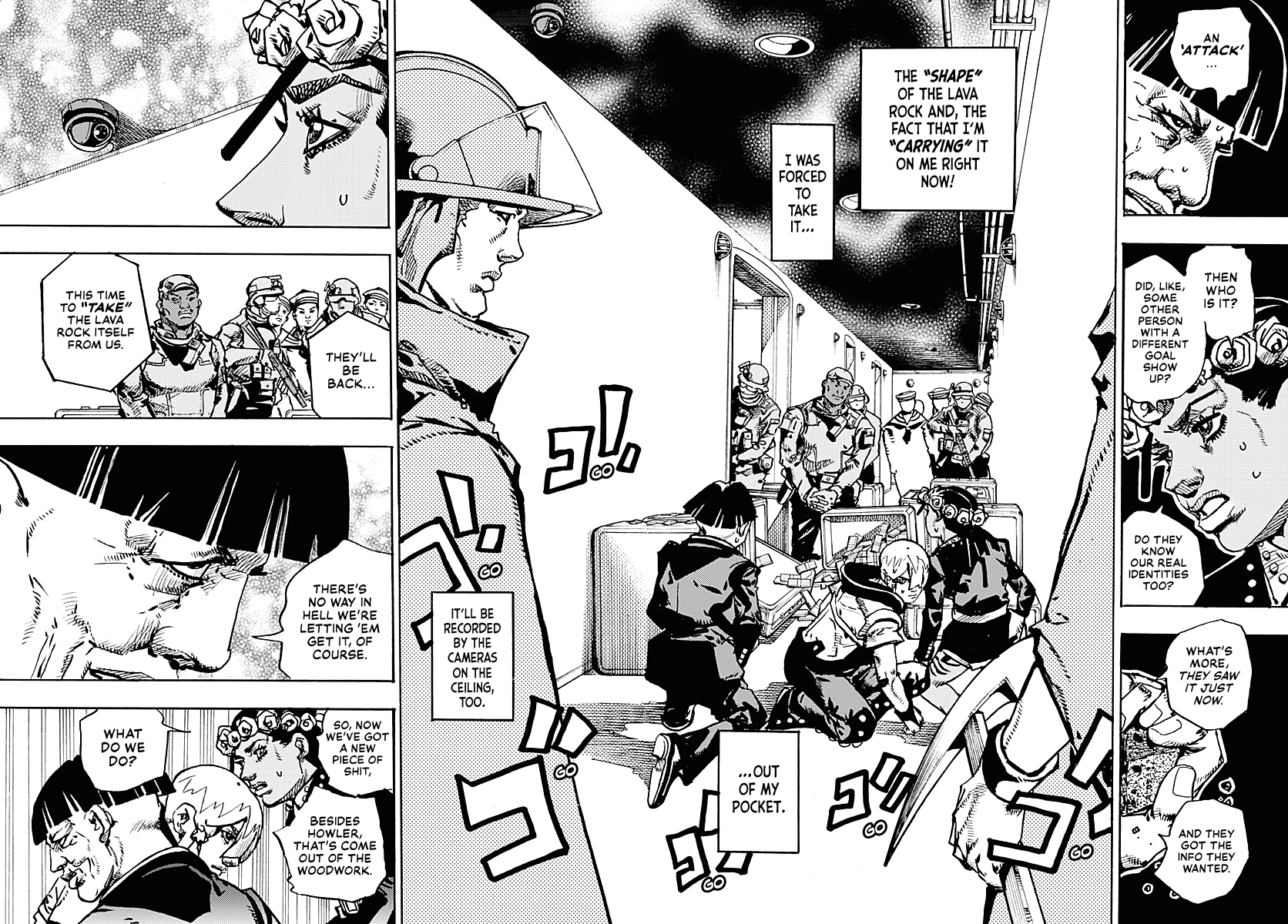 JoJo's Bizarre Adventure Part 9 - The JOJOLands Chapter 28 page 13 - Chapter 28: Dignity and Instruction