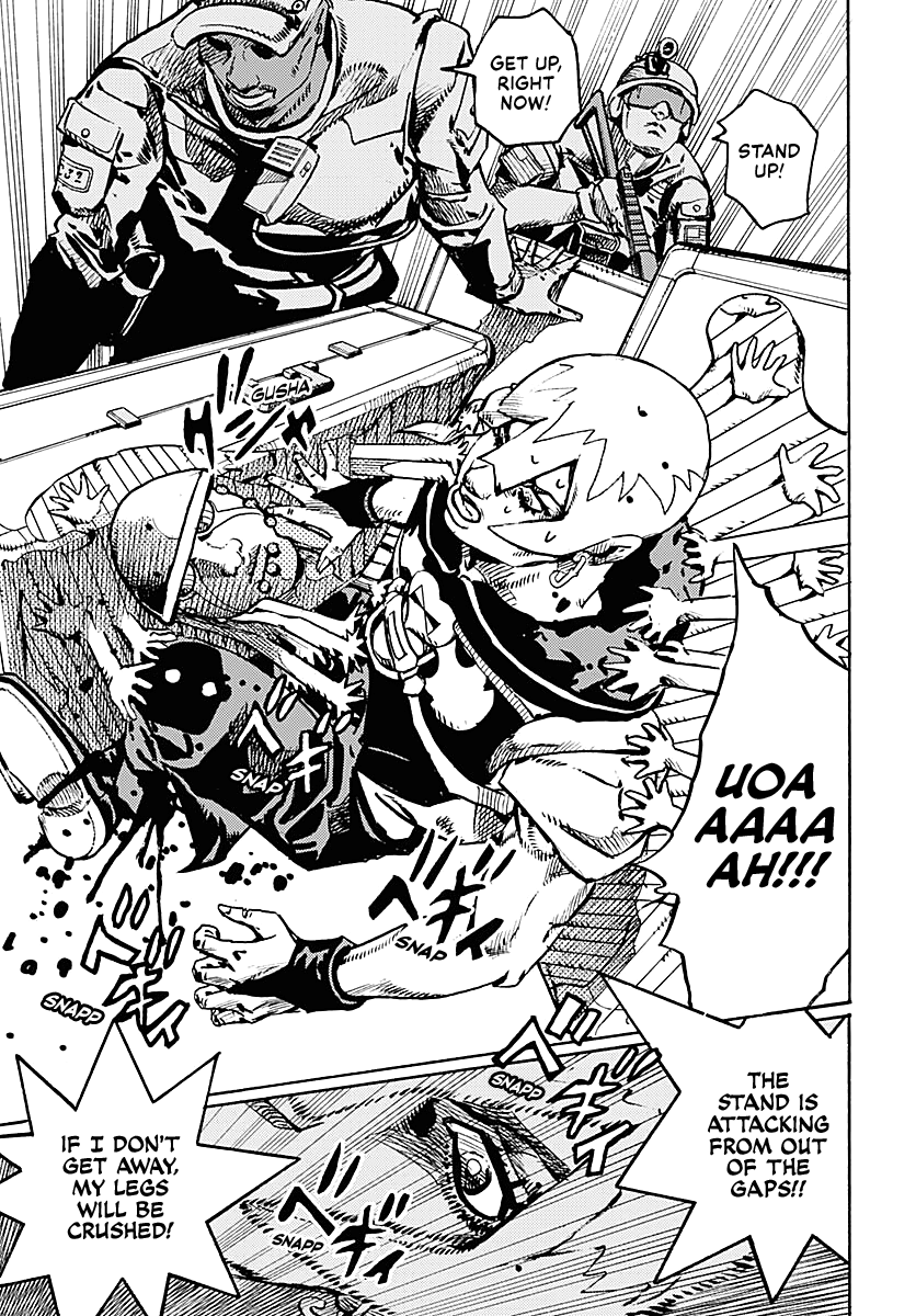JoJo's Bizarre Adventure Part 9 - The JOJOLands Chapter 28 page 8 - Chapter 28: Dignity and Instruction