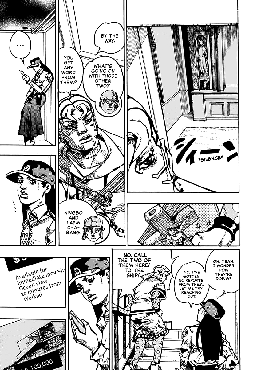 JoJo's Bizarre Adventure Part 9 - The JOJOLands Chapter 29 page 11 - Chapter 29: Lulu-Chan and Laem Chabang