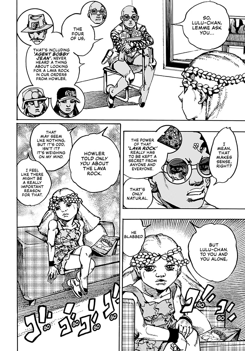 JoJo's Bizarre Adventure Part 9 - The JOJOLands Chapter 29 page 18 - Chapter 29: Lulu-Chan and Laem Chabang