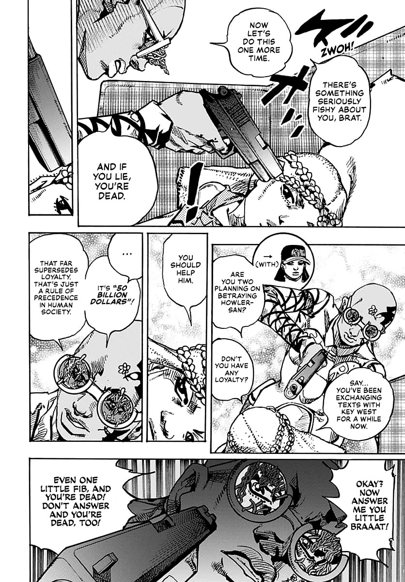 JoJo's Bizarre Adventure Part 9 - The JOJOLands Chapter 29 page 20 - Chapter 29: Lulu-Chan and Laem Chabang