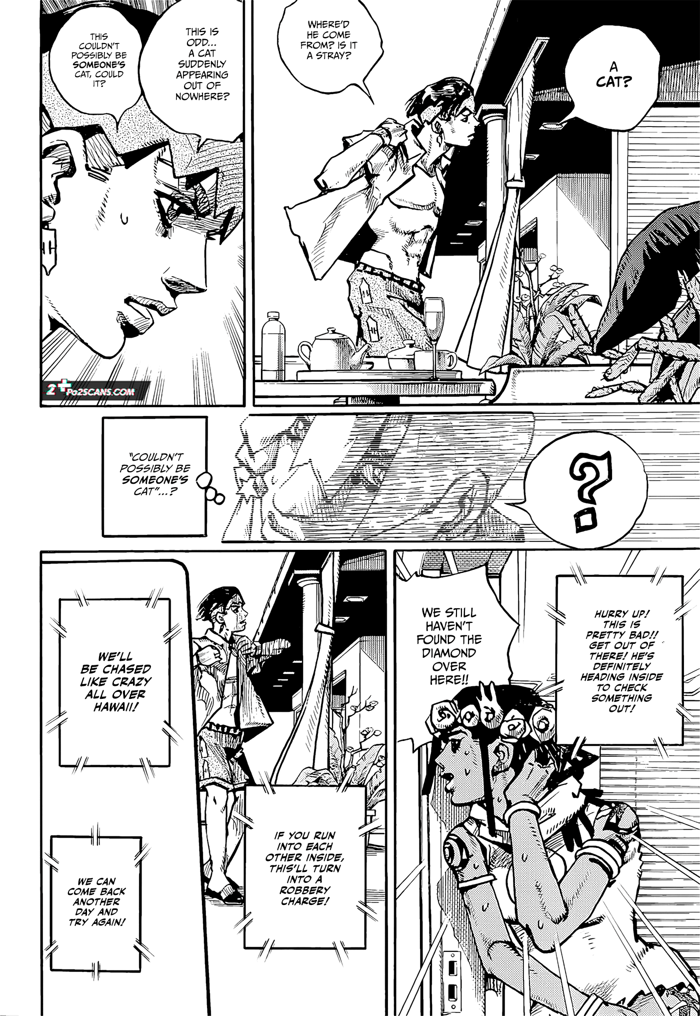 JoJo's Bizarre Adventure Part 9 - The JOJOLands Chapter 3 page 17 - Chapter 3: Search for the Dia..