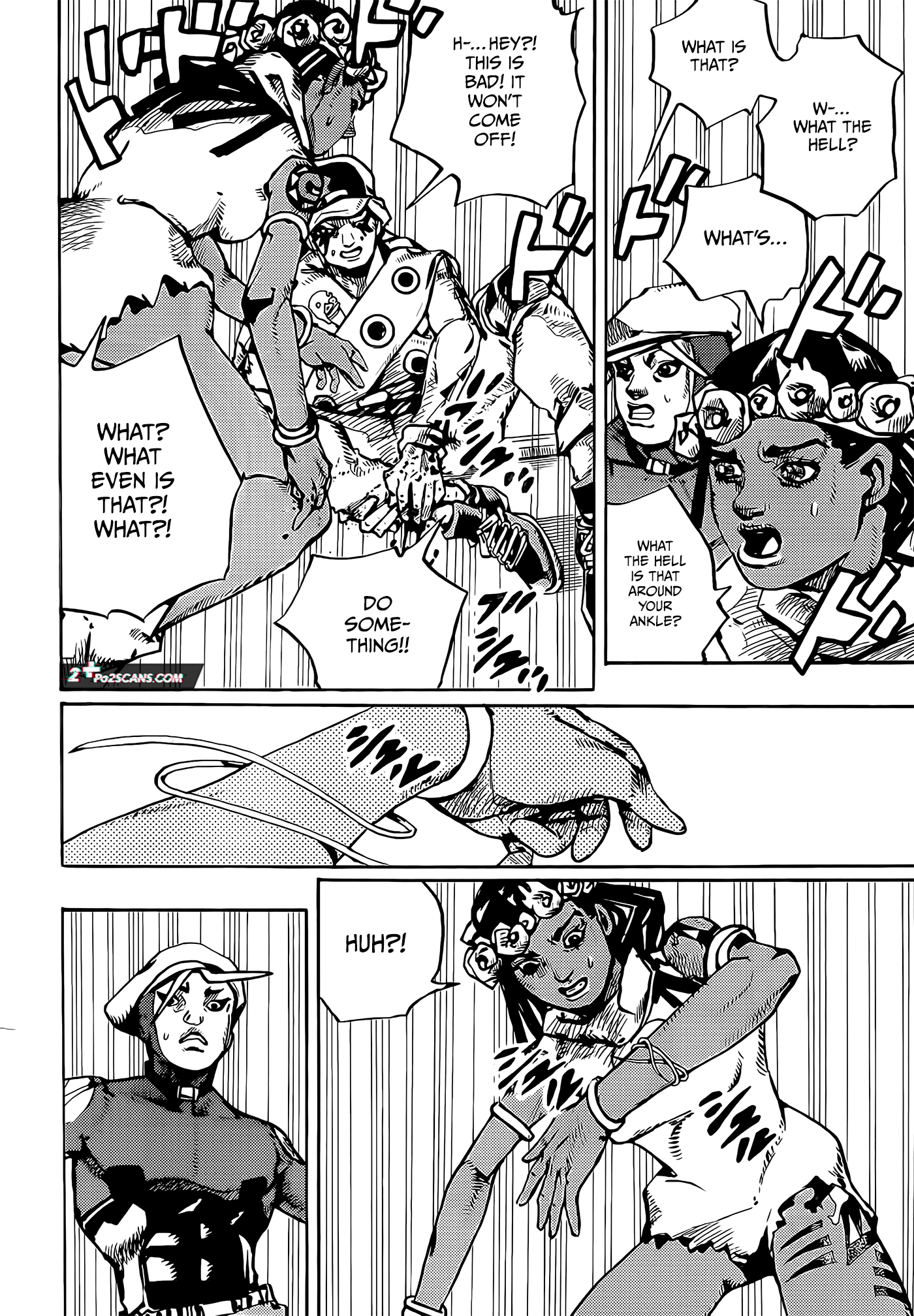 JoJo's Bizarre Adventure Part 9 - The JOJOLands Chapter 3 page 34 - Chapter 3: Search for the Dia..