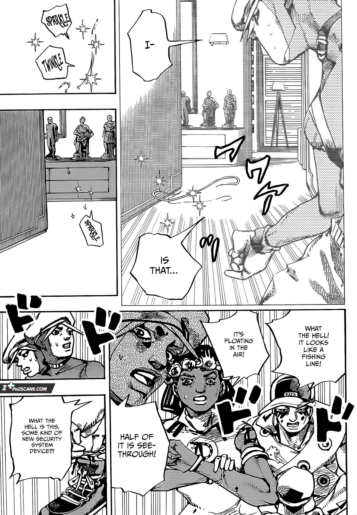 JoJo's Bizarre Adventure Part 9 - The JOJOLands Chapter 3 page 37 - Chapter 3: Search for the Dia..