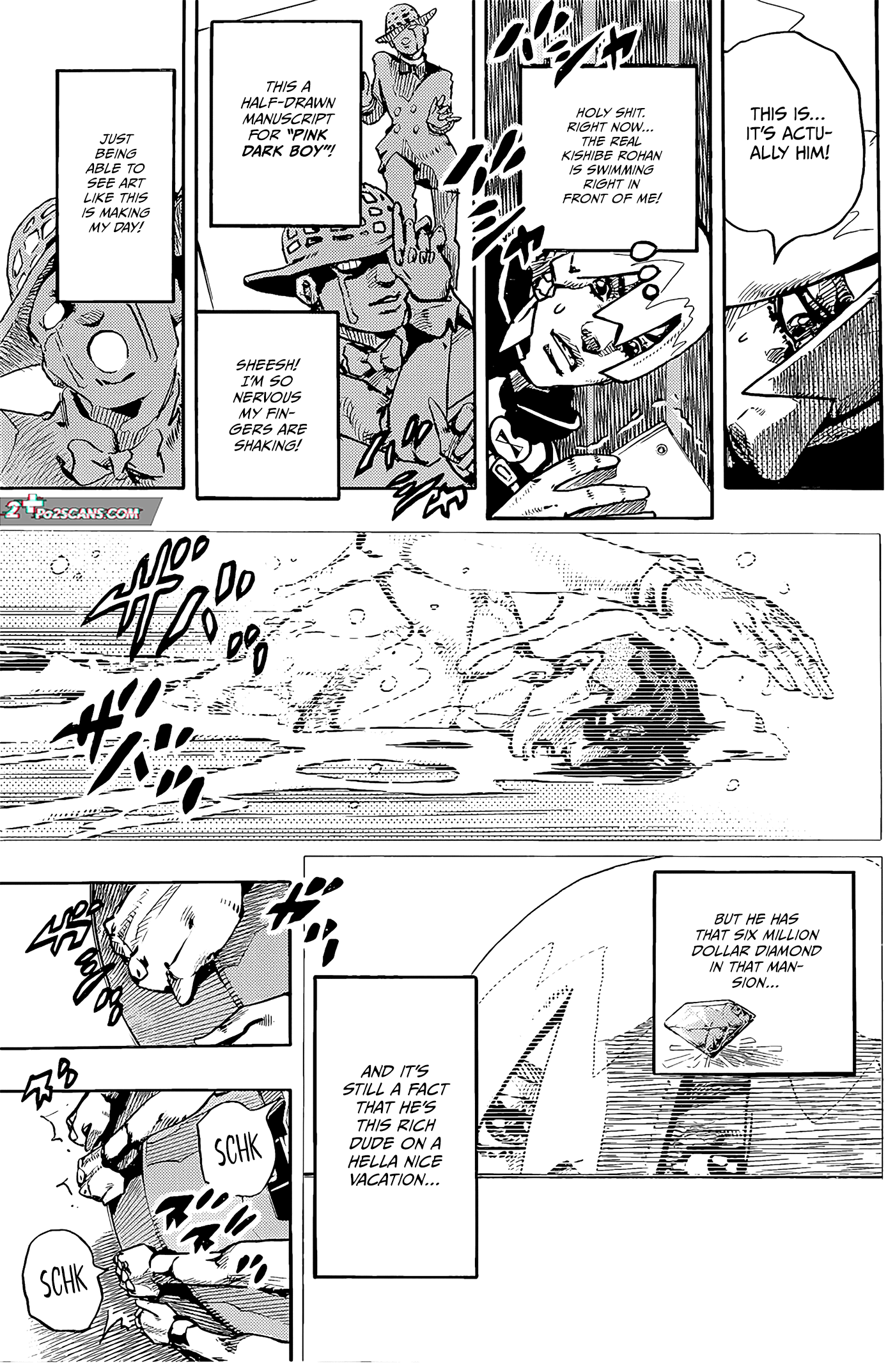 JoJo's Bizarre Adventure Part 9 - The JOJOLands Chapter 3 page 4 - Chapter 3: Search for the Dia..