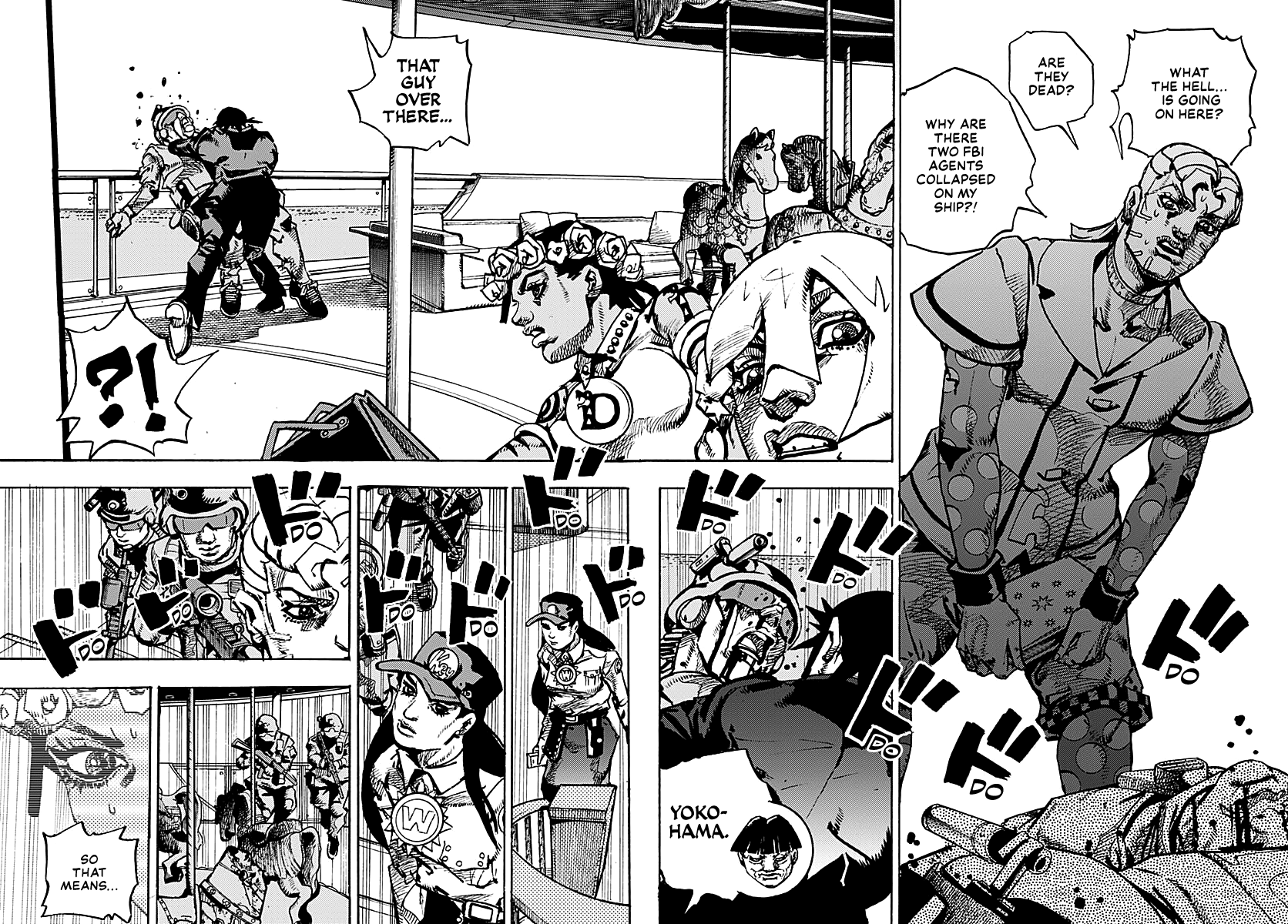 JoJo's Bizarre Adventure Part 9 - The JOJOLands Chapter 30 page 16 - Chapter 30: West End Girl Part 1