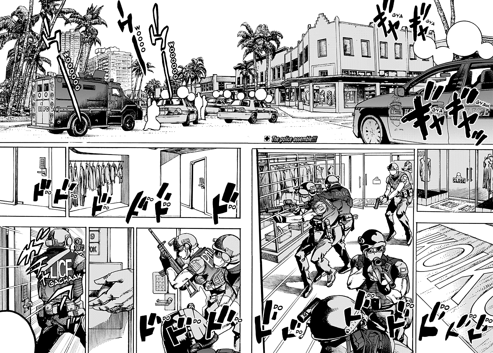 JoJo's Bizarre Adventure Part 9 - The JOJOLands Chapter 30 page 2 - Chapter 30: West End Girl Part 1