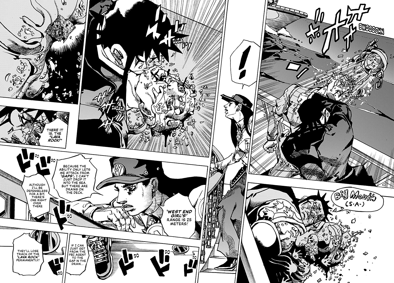 JoJo's Bizarre Adventure Part 9 - The JOJOLands Chapter 30 page 22 - Chapter 30: West End Girl Part 1